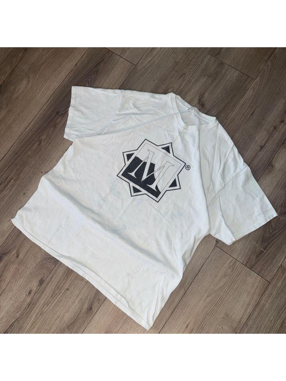 Delta 2000s Geometric Logo Tee